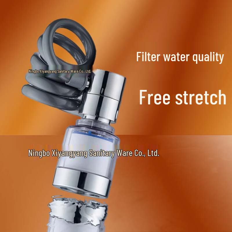 LANGZHIWEN Pull-Out Kitchen Faucet Sprayer and Extender