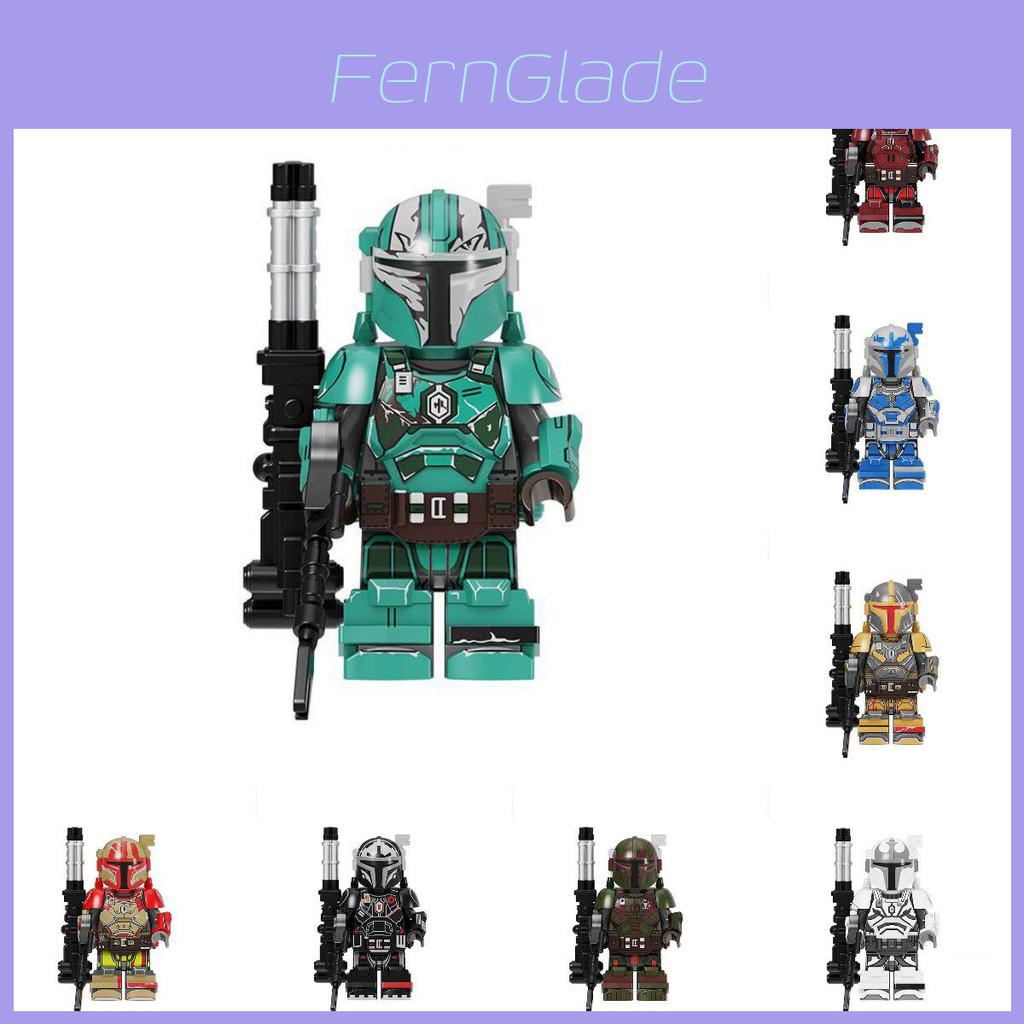 High-quality Heavy Infantry Mandalorian Star Wars Minifigures For Creative Play And Learning