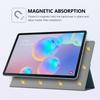Case For Samsung Galaxy Tab S6,Ultra Thin Magnetic Stand Cover With Pencil Holder For Galaxy Tab S6 Anti-Fall Smart Case