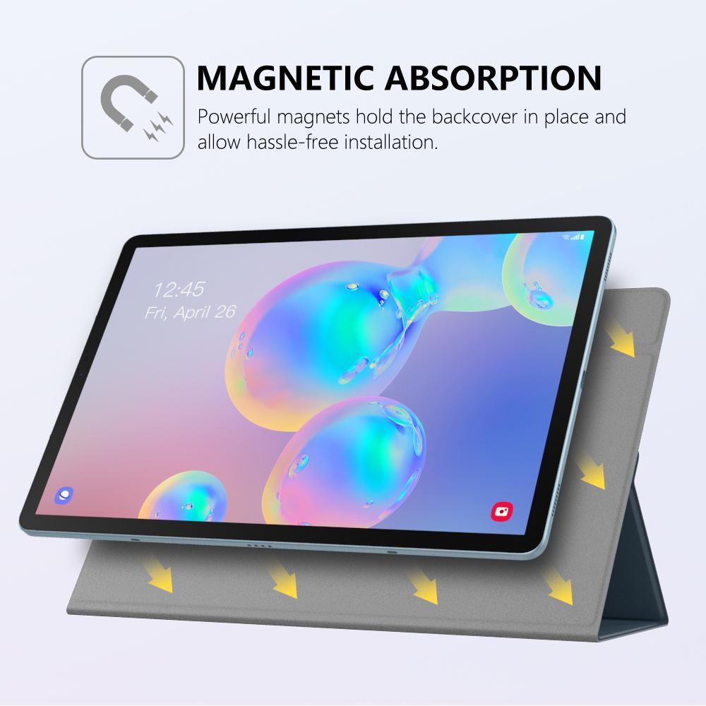 Case For Samsung Galaxy Tab S6,Ultra Thin Magnetic Stand Cover With Pencil Holder For Galaxy Tab S6 Anti-Fall Smart Case