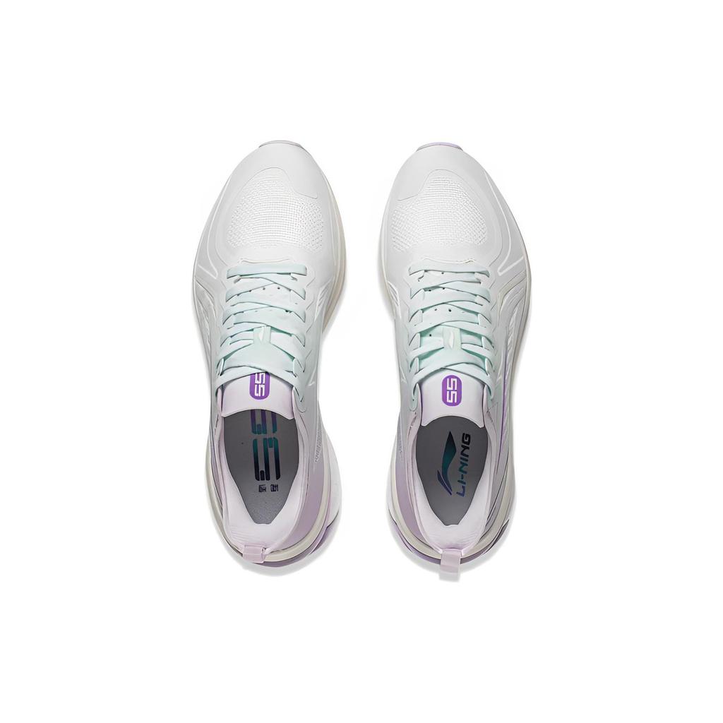 Li Ning WuShi 5S 3.0 Rebound Low top Running Shoes Women's Mist White ARST050-5