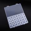 28 Grids Plastic Storage Box Art Bead Organizer Boxes Tray DIY Embroidery Accessories Container Hold Case