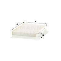 MANN FILTER Filtre D'habitacle CU2532