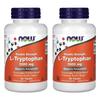 NOW Foods L-Tryptophan Double Strength 1000mg, 60 Tablets - 2-Pack