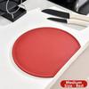 TPU Semi-circular Cutting Board Anti-Bacterial Kitchen Chopping Block  Cooking Preparation