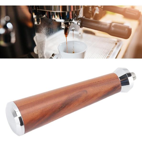 M10 Bottomless Portafilter Coffee Portafilter Handle Coffee Brewer Handle Solid Wooden Coffee Filter Handle Espresso Machine Wood Handle Coffee Maker