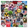 1050Pcs Personalized Creative Cool Helmet Graffiti Stickers Diy Scrapbook Guitar Motorcycle Skateboard Waterproof Decal Toys