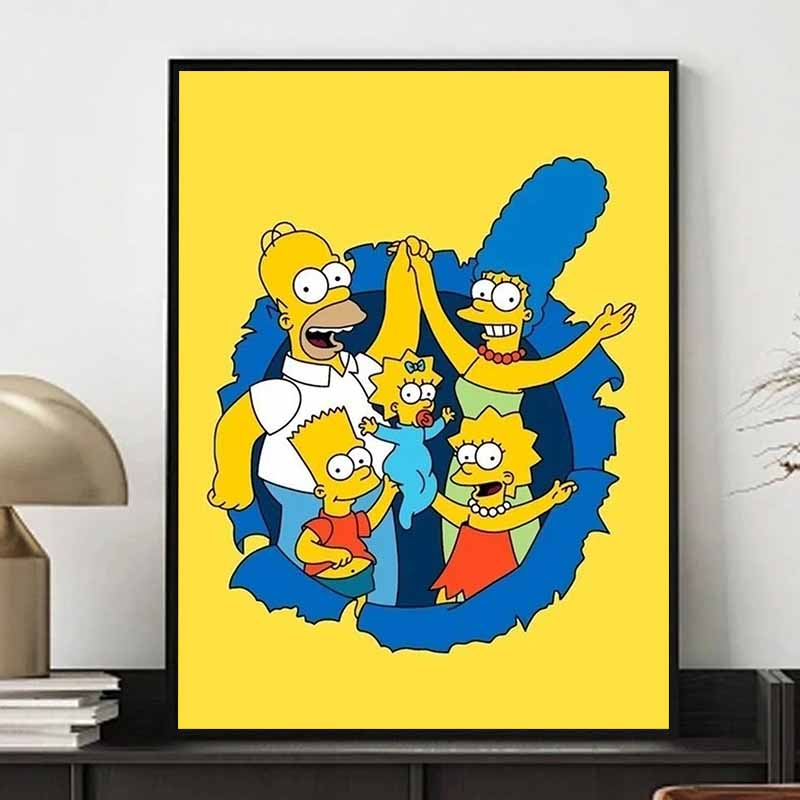 Disney Diamond Painting The Simpsons Diy 5D Mosaic Embroidery Hobby Gift Home Decor