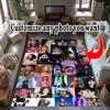 Customize Photos Personalized Picture Floor Mat Design for Playrooms Game Room Foyer Study Room Antislip Carpet Decorate Offices