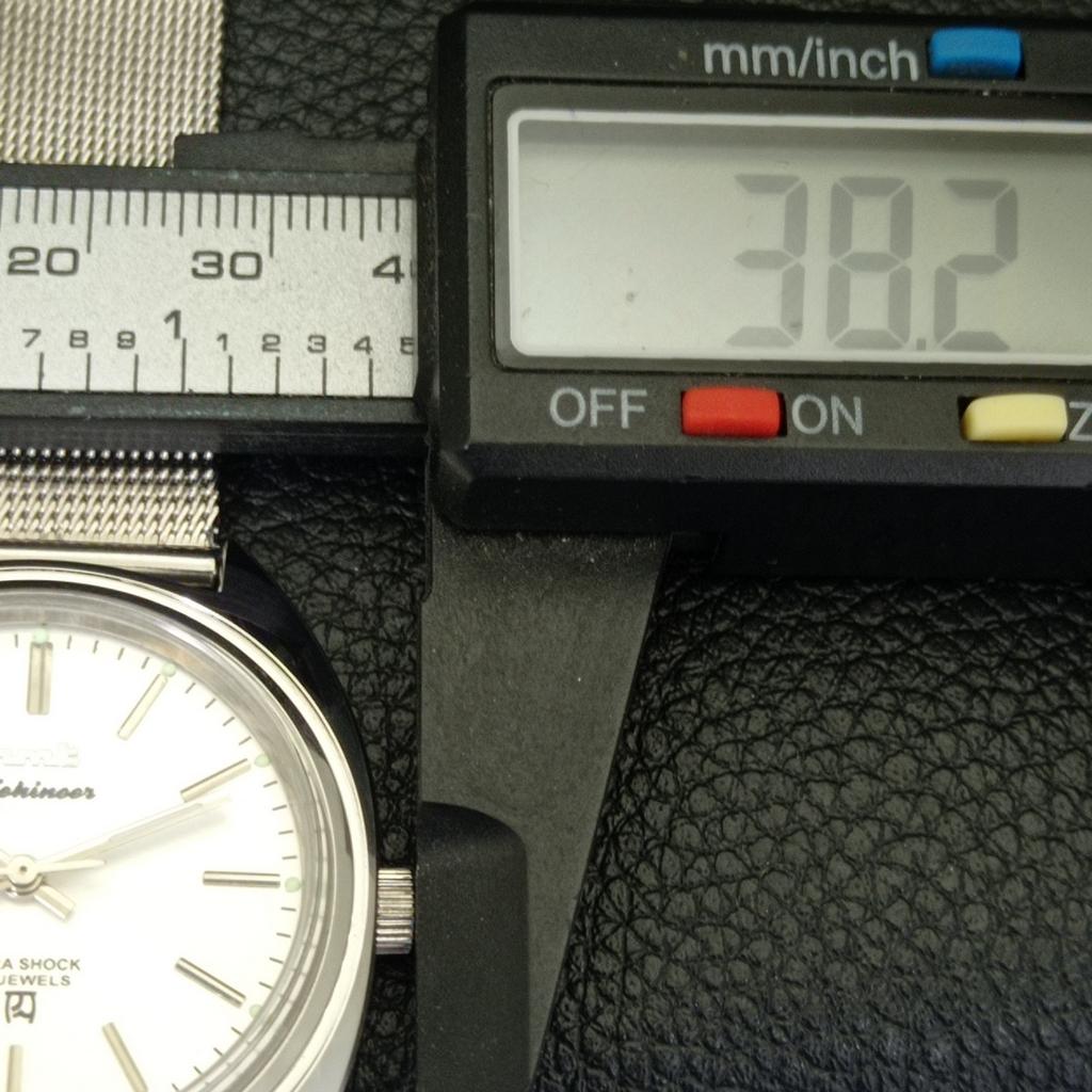 HAND-WINDING VINTAGE HMT KOHINOOR INDIAN MENS SILVER COLOR DIAL WATCH A440949-4 HT-a440949