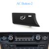Car Dashboard Air Conditioner AC Button Key Venlitation Auto Knob Switch Cap For BMW X5 X6 E70 E71 E72 2007-2014 64119310445