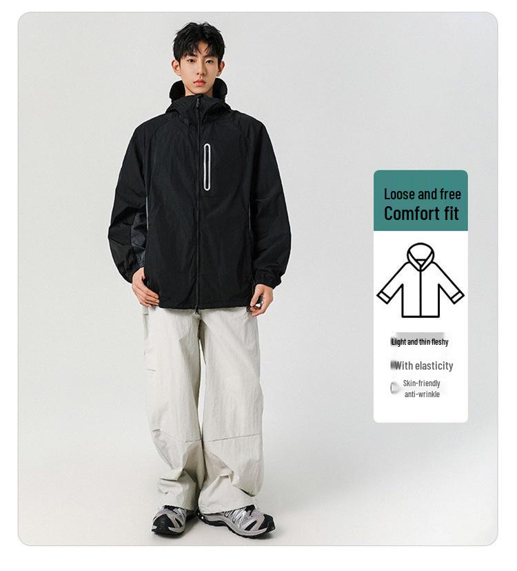 Unisex UPF50+ Lightweight Anti-UV Summer Sports Jacket