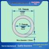 First Order Discount: 2.0mm Wire Rubber-Silicone O-Ring Seal, 5-140mm Outer Diameter, Waterproof