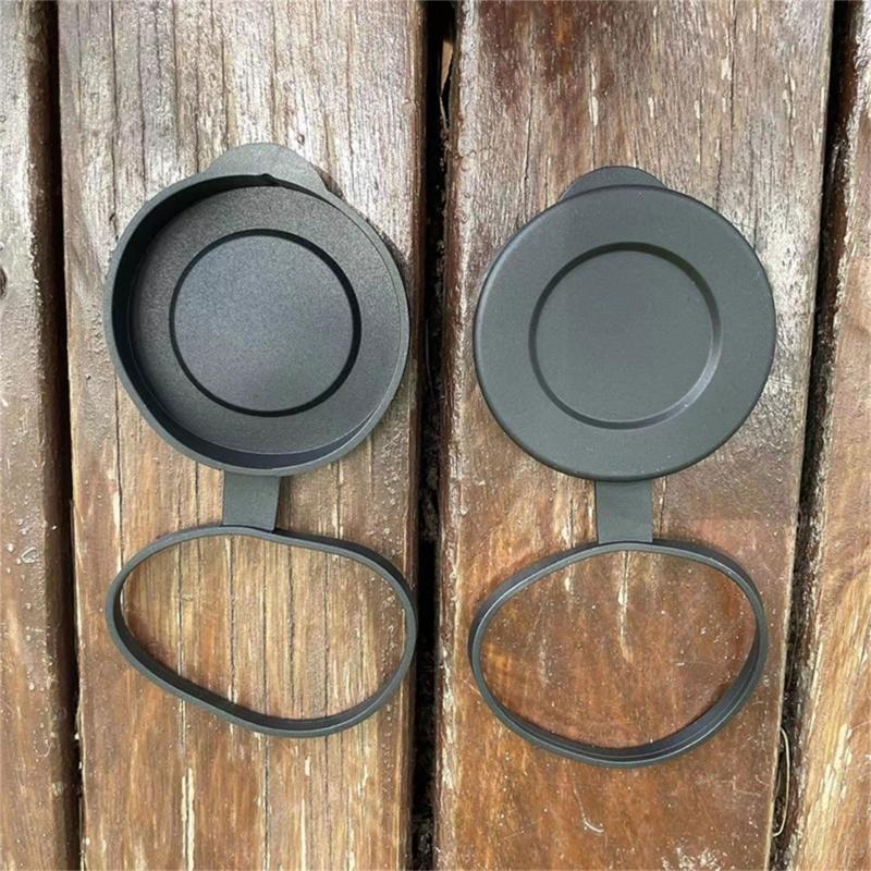 1Set Telescope Eyepiece Dust Caps Silicone Protecting Cover Fit 42-45mm Inner Diameter or 52-55MM Objective Lenses