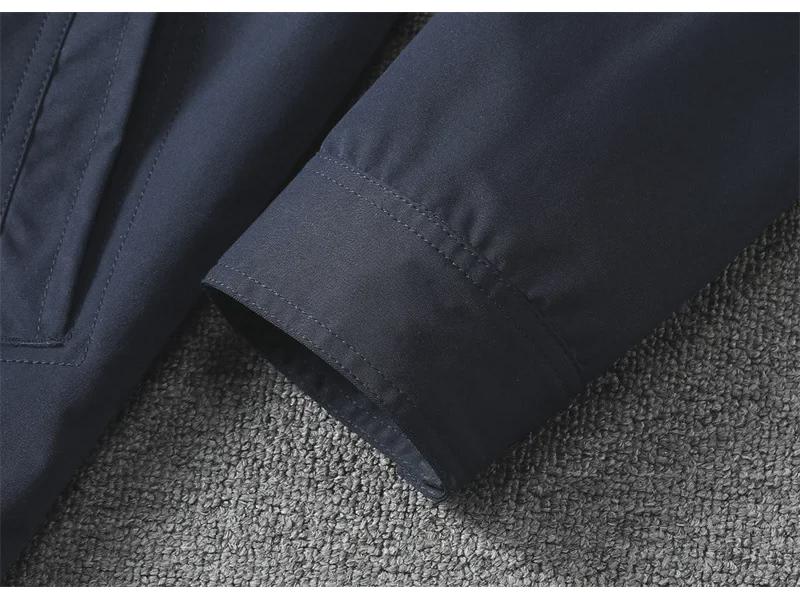 Men's Autumn Double-Layer Lapel Jacket: Casual Business and Sportswear Trend