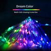 10M USB LED Intelligent Bluetooth Light String RGBIC Decorate Atmosphere Light Suitable for Home Party Holiday Decoration Light