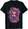 Medusa Head Snake Hair Greek Mythology Gift T-Shirt