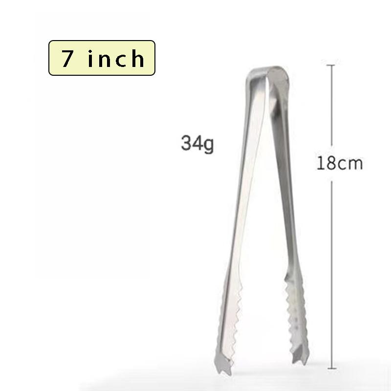 Food Clip Stainless Steel Barbecue Clip Buffet Kitchen Anti-scalding Bread Clip Hotel Steak Clip Barbecue Food Clip