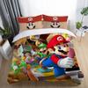 Cartoon Super Mario Single Panel Duvet Cover Set Bedding For Decor Bedroom