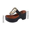 Wedges Slippers Women Sandals Platform High Heels Shoes Summer Slingback 2026 Trendy Dress Pumps Open Toe Slides Sandalias