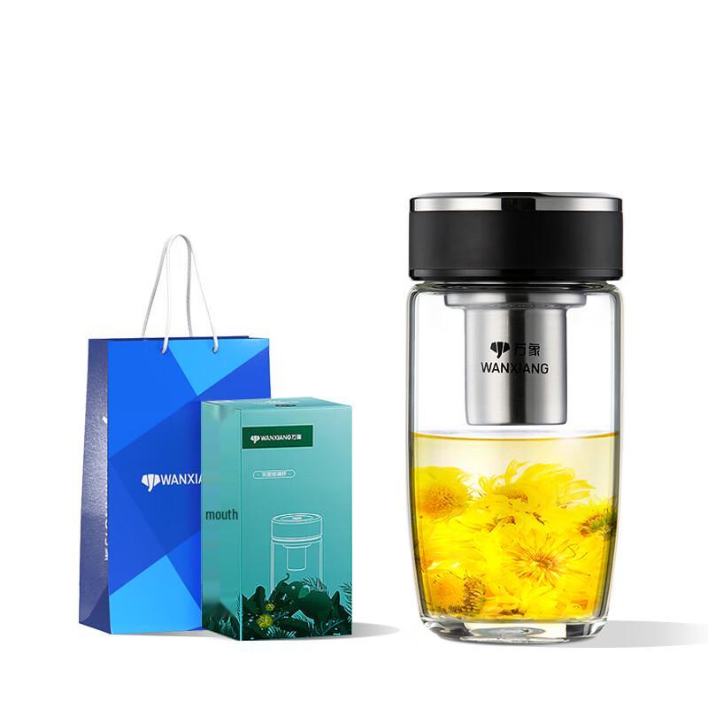 Wamgxiang U195A Single-Layer Glass Tea Infuser Bottle