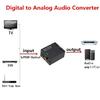 Digital To Analog Audios Converter Signal Converter Optical Converter Toslink