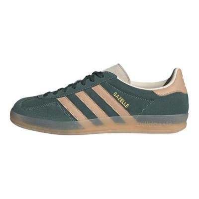 Gazelle Indoor Shadow Green Warm Sandstone Men Sneakers Wonder-White JH5402