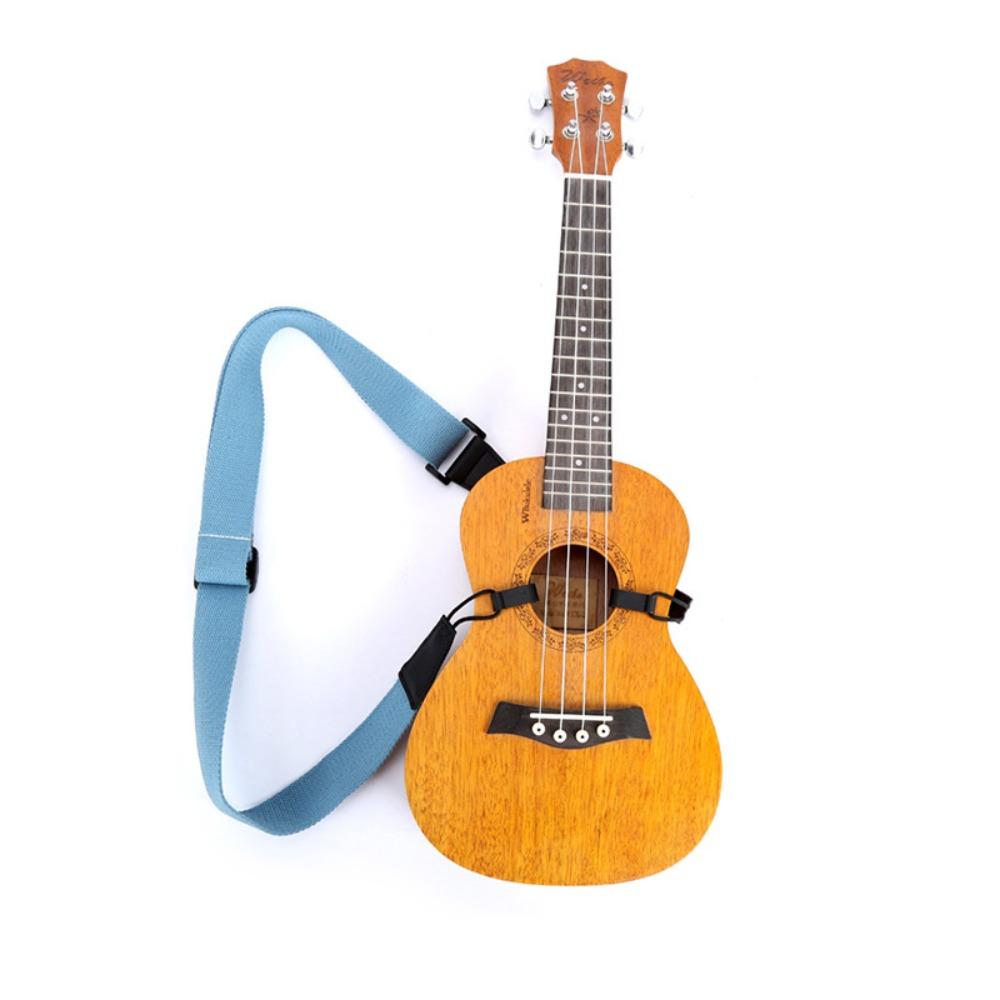 Langlebiger Gitarrengurt Verstellbarer Ukulelengurt Musikinstrument Halsgurt Gitarrenzubehör