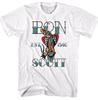 Bon Scott AC DC T-Shirt Weiß Kurzarm Alle Größen S-5XL 34 Unisex T-Shirt