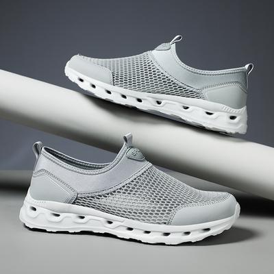 Men Breathable Sulfide Shoes New Summer Men Beach Mesh Quick Drying Breathable Swimming Anti Slip Sports Shoes 36-48