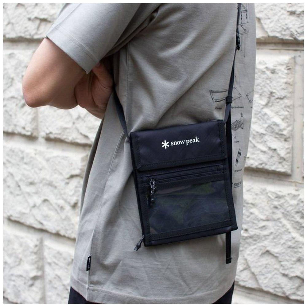 Snow Peak Pouch Ecopak Travel Pouch One BlAck Sp Ac 25su00200019 [w150 X D10 X H185  Mm ]