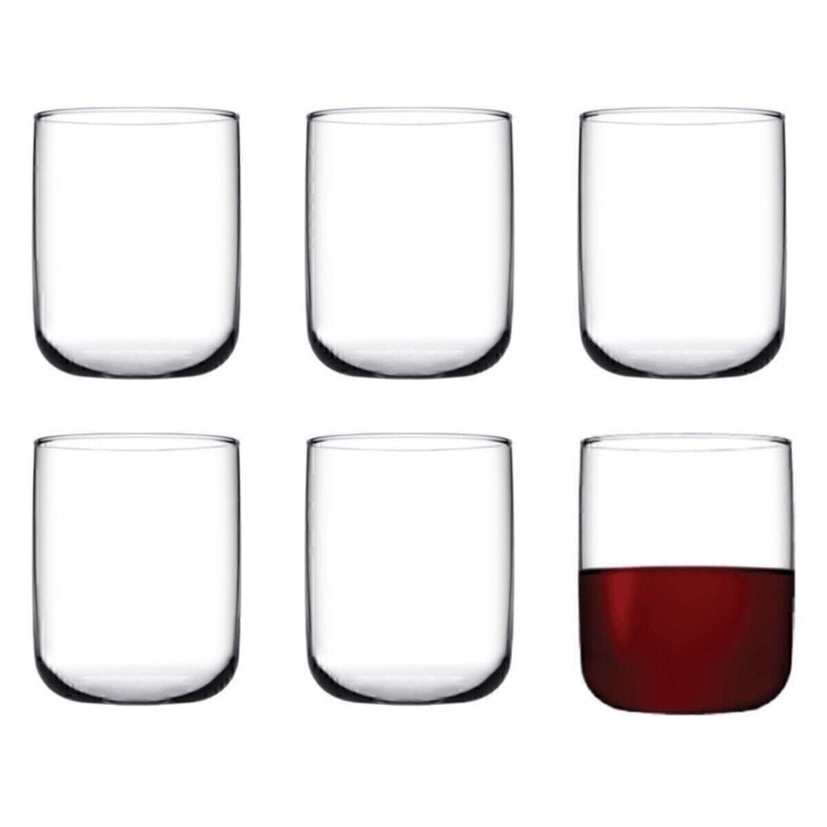 

Water Glass 280cc 6 Pieces Soft Drink Glass Home Kitchen Standart білий
