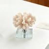 Faux Coral Sculpture Minimalist Simulated Coral Sculpture Table Ornament Creative Long-Lasting for Study Room, Reception Desk
