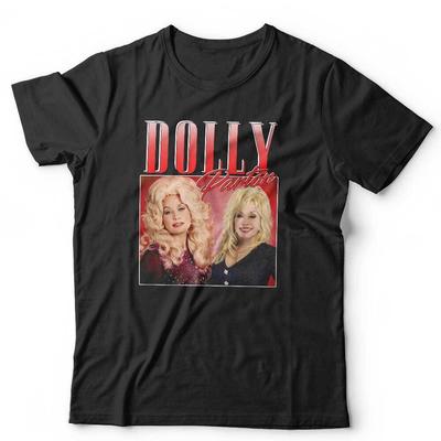 Dolly T-Shirt Wertschätzung Unisex Hommage Throwback Junggesellenabschied Junggesellinnenabschied Lustig