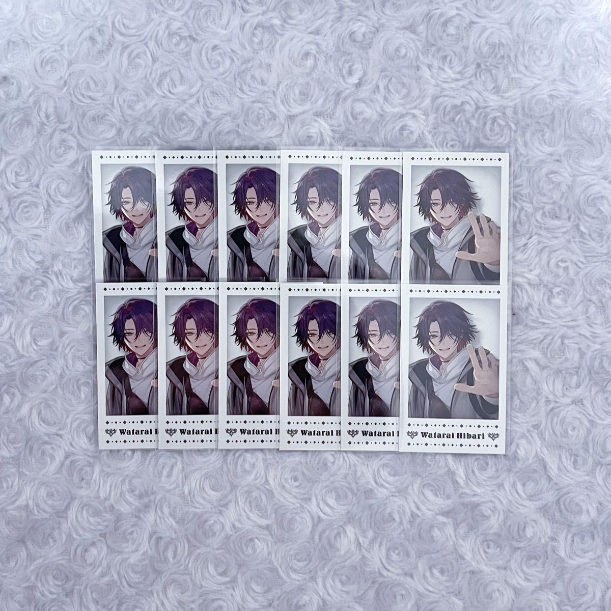 Used Nijisanji Winter Date 2024 Random Instax Style Card A Group Watari Hibari