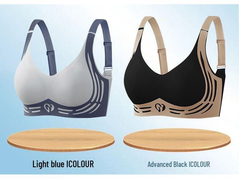 Bezešvá sportovní podprsenka: Zvednutí a podpora pro malá prsa, zabraňuje povisnutí a bočním prsům