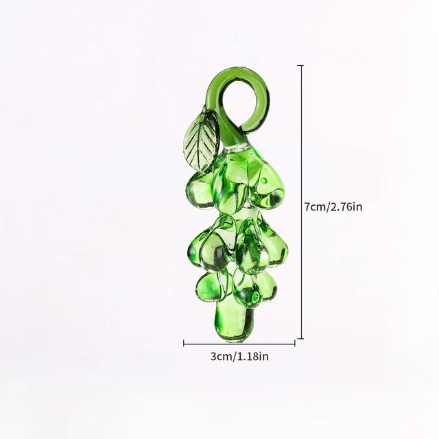 

Новый 30 мм фиолетовый натуральный хрустальный стеклянный кулон в виде виноградного дерева DIY семейные украшения для дома украшения вечеринки свадебные подарочные аксессуары зелёный