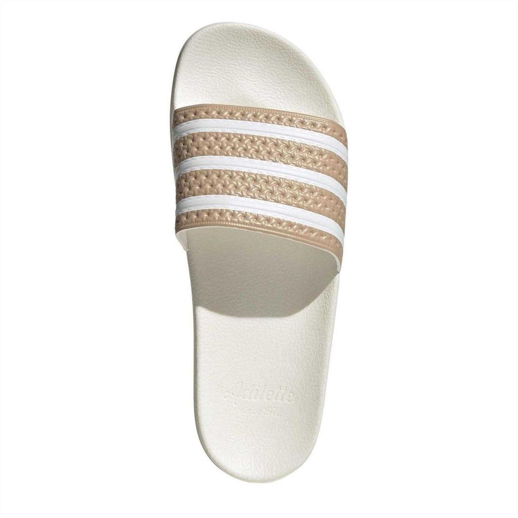 adidas Mens Adilette Striped Sliders