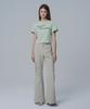 WAARFORWOMAN W1121 Cargo Bootcut Pants_Beige