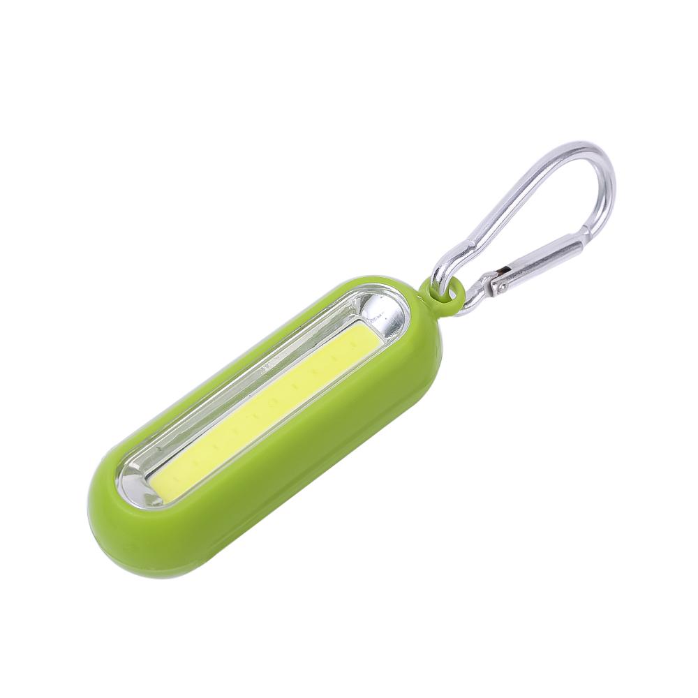 Mini COB LED Keychain Flashlights Outdoor Emergency Light Mini Flashlight Pocket-sized Torch for Camping Hiking
