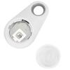 Outdoor Mini Haustier Hund Katze Bluetooth GPS Anti verloren Locator Monitor Tracking Gerät (Weiß)