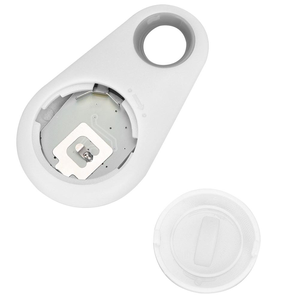 Outdoor Mini Haustier Hund Katze Bluetooth GPS Anti verloren Locator Monitor Tracking Gerät (Weiß)