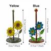 Anti-Skid Flower Shaped Tissue Holder Freestanding Paper Towel Rack  Dining Table