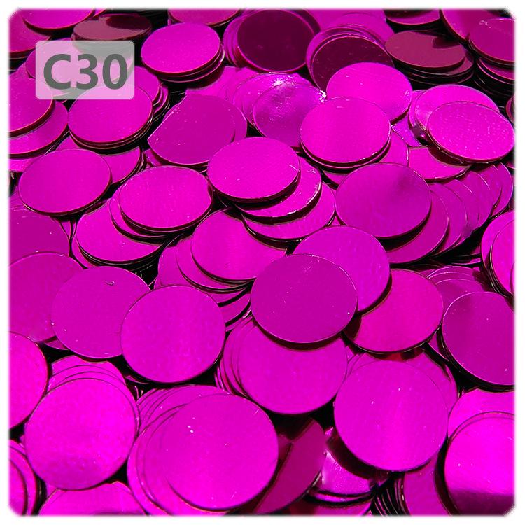 Yaleduo 6mm Flache Runde Pailletten ohne Loch für DIY-Bastelarbeiten, Handy-Dekor, Epoxidharz-Kunst und Nageldesign