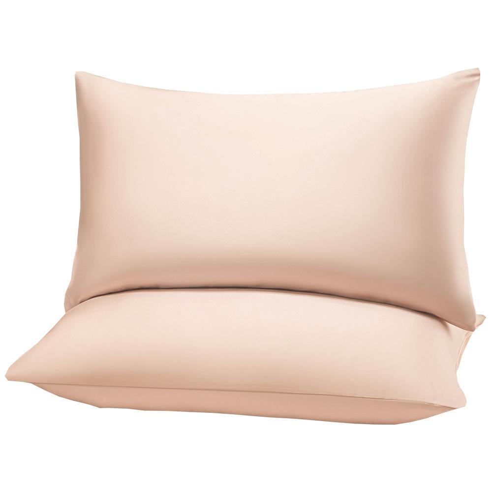 Tencel Lyocell Pillowcase Summer Silky Smooth Solid Color Silk Cool Pillow Towel Pillowcase