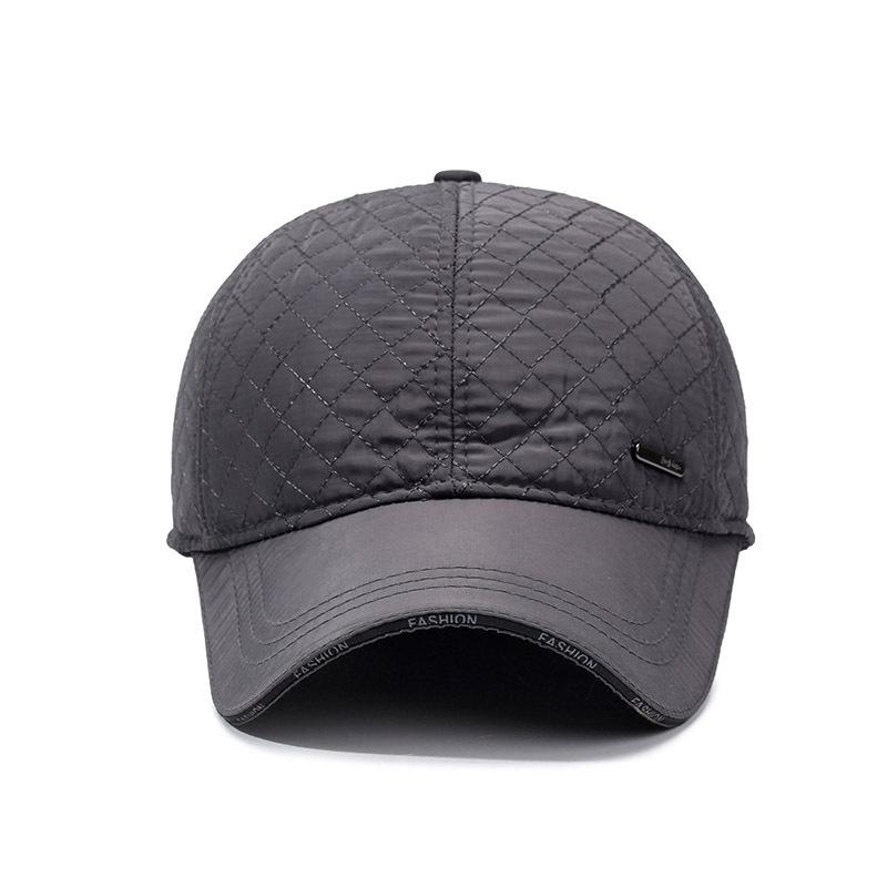 Hat Men's Autumn and Winter Dad Hat Plus Velvet Warm Ear Protection Hat Grandpa Hat Outdoor Plus Velvet Cotton Hat