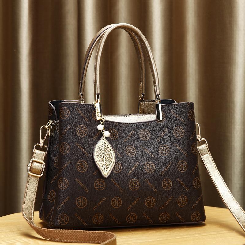 Women's Handbag 2025 New Large-capacity Women's Bag Middle-aged Mother Bag Shoulder Messenger Bag