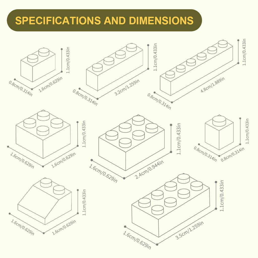 Hot 500 Pieces Building Blocks City DlYCreative Bricks Bulk Model FiguresEducational Kids Toys Compatible AllBrands