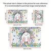 1pc Easter Bunny & Egg Door Mat - Soft Polyester, Non-Slip, Absorbent Floor Mat with Vibrant Spring Design, Machine Washable for