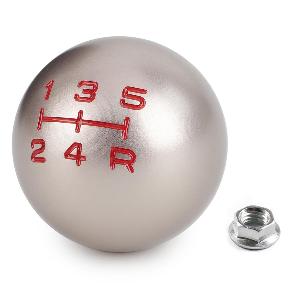 Aluminum 5/6 Speed JDM Ball Shape Shift Gear Knob M10*1.5 For Honda Fit Civic City FD2 FN2 EP3 TYPE R DC2 DC5 AP1 AP2 S2000 F20C
